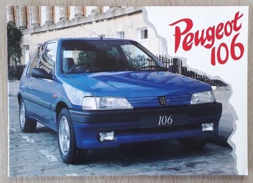 Peugeot 106 depliant gamma