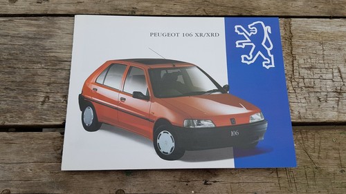 Peugeot 106 xrd - peugeot, brochure