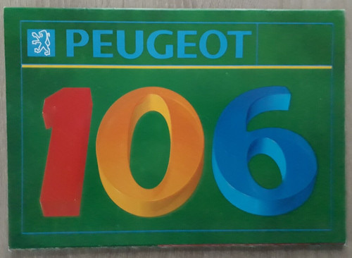 Peugeot 106 depliant gamma