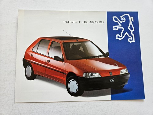 Peugeot 106 brochure - peugeot,
