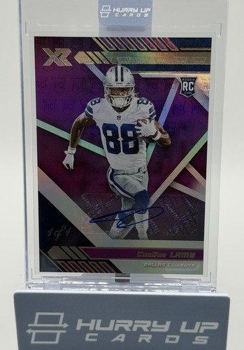 2020 panini ceedee lamb - panini, xr