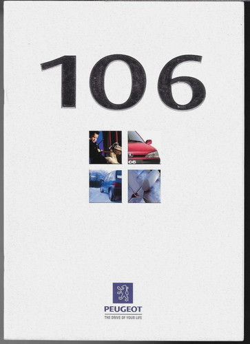 Peugeot 106 1996 - -1998, brochure