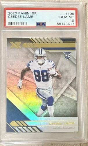2020 panini rookie ceedee - xr,