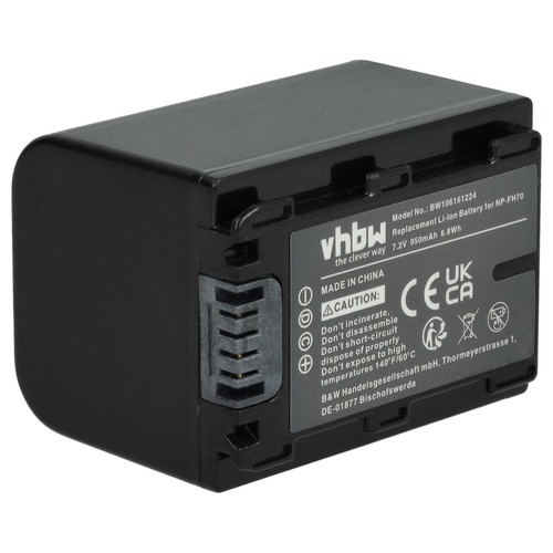 Batteria per sony - batteria, hdr-xr106