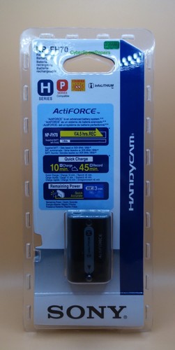 Sony fh70 fh60 - np-fh70, batteria