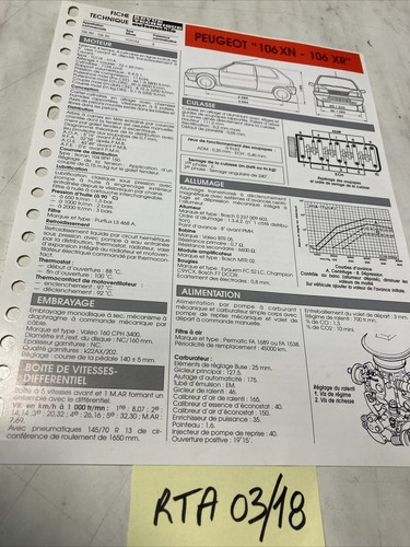 Scheda tecnica automobile - tecnica,